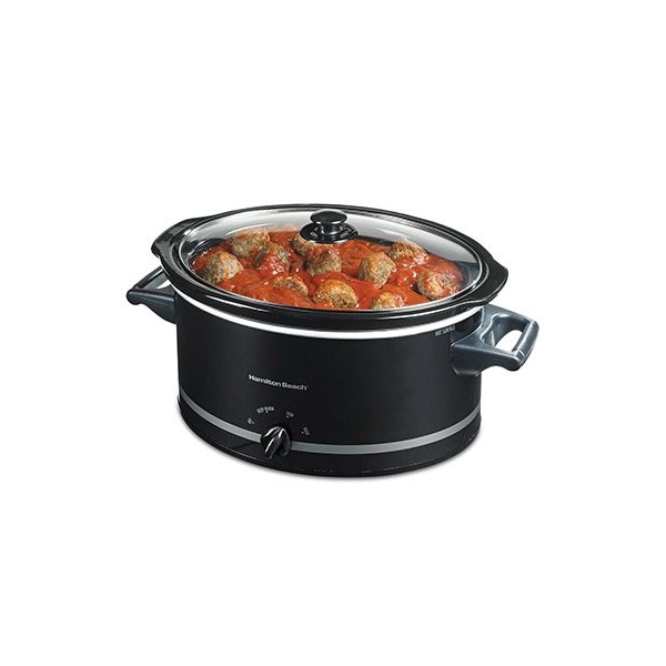 Hamilton Beach Brands 8QT Oval Slow Cooker 33182 Zoro